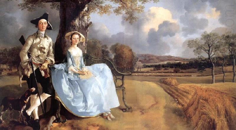 Portrait of Mr and Mrs Andrews, Thomas Gainsborough